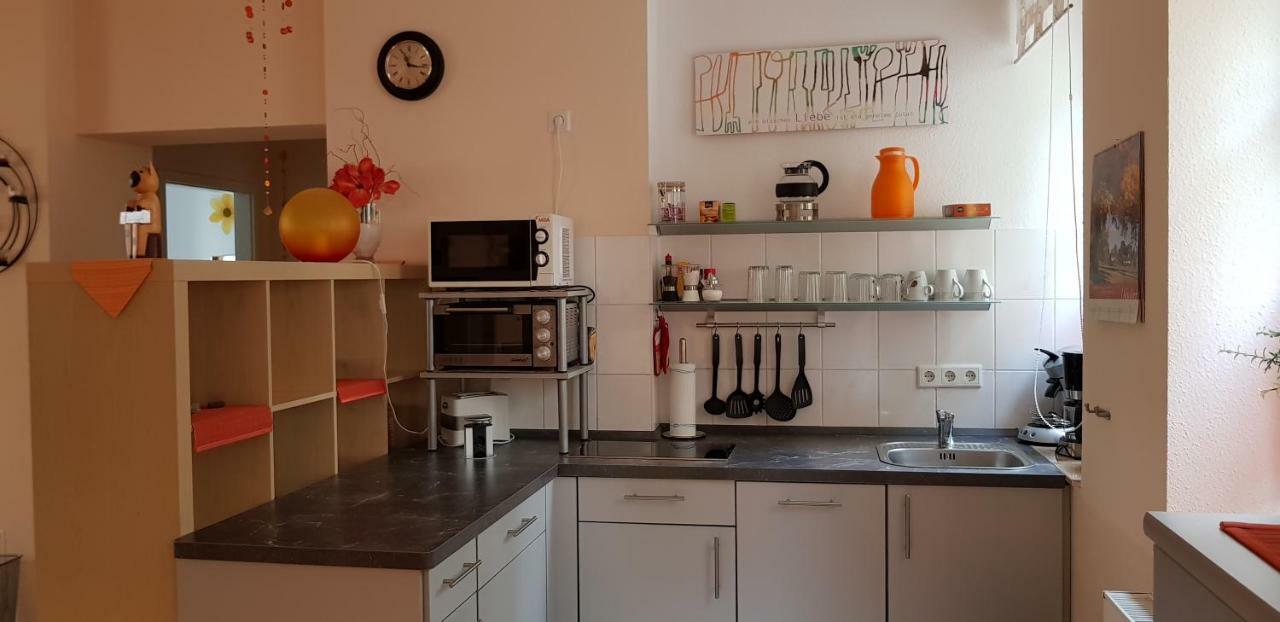 Leipziger Zuhause Appartement Buitenkant foto
